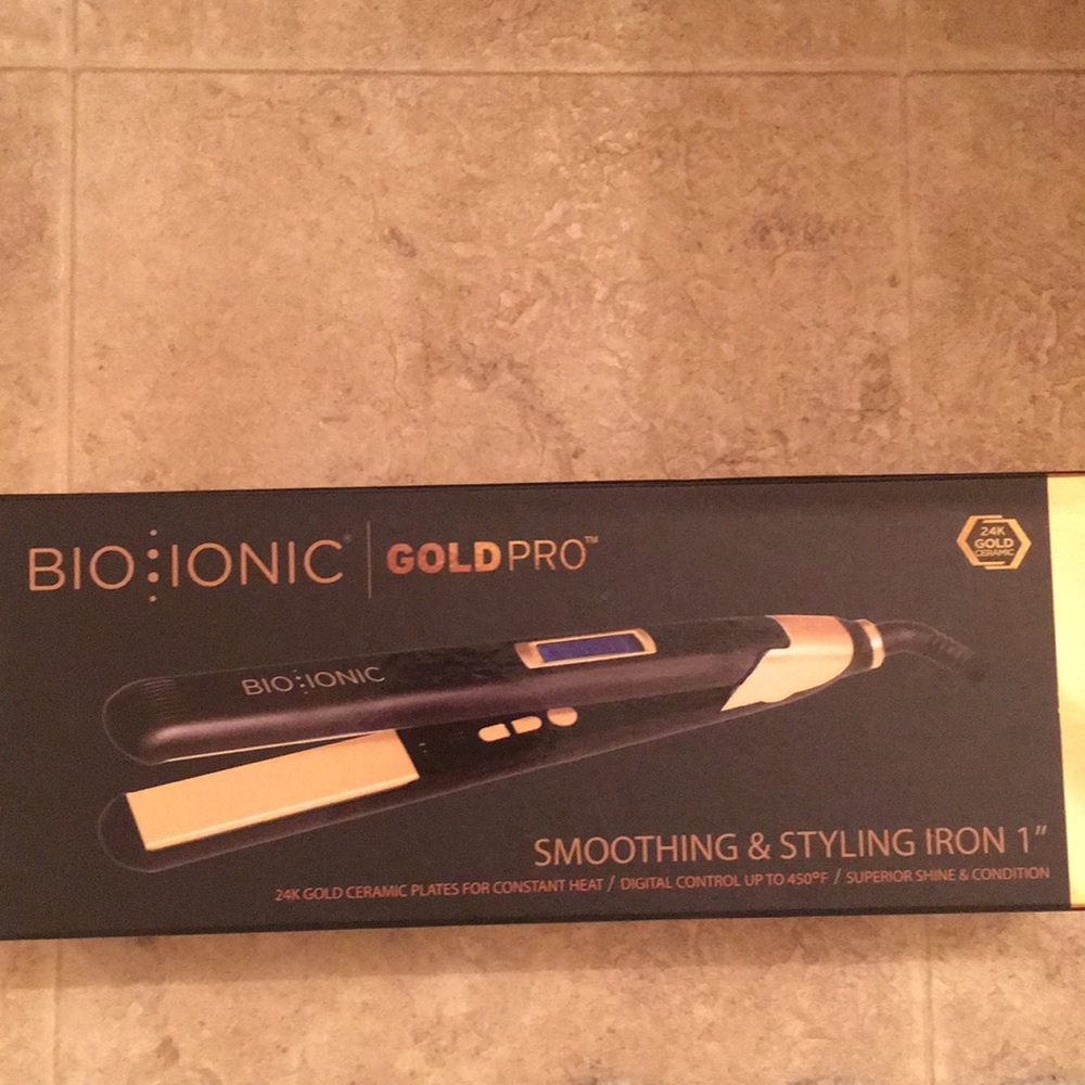 Bio Ionic Gold Pro flat iron